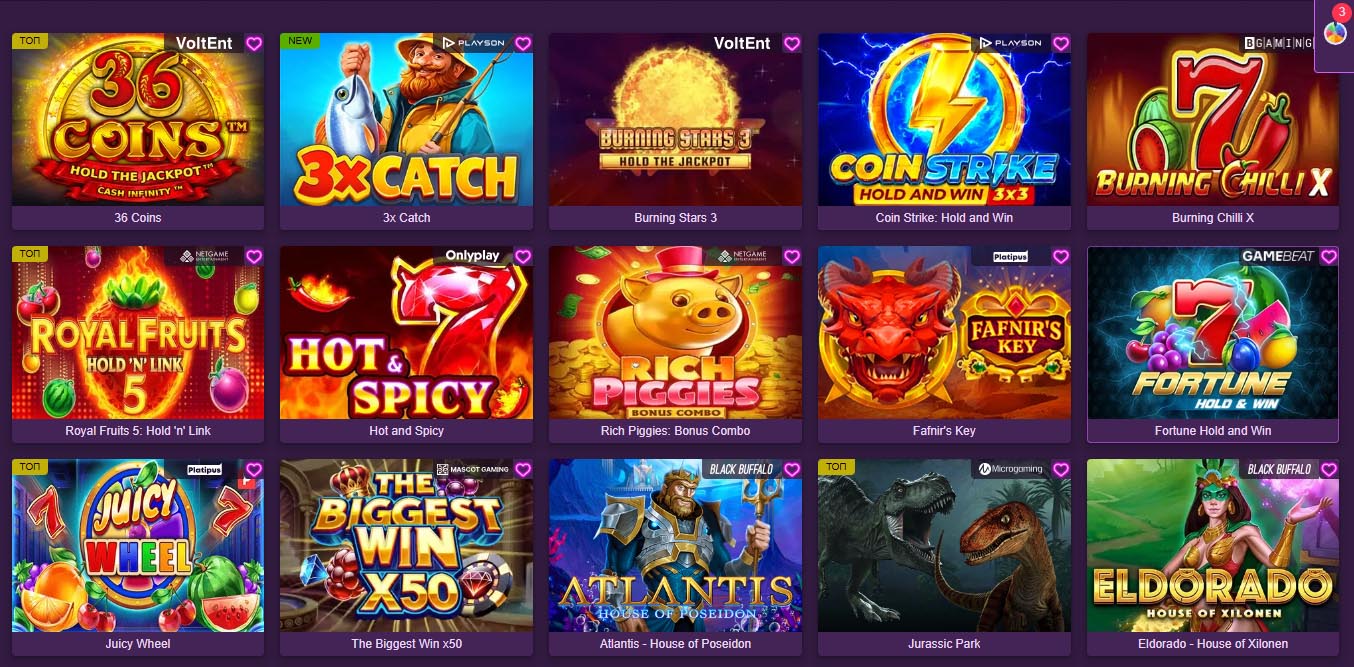 слоты клубника казино